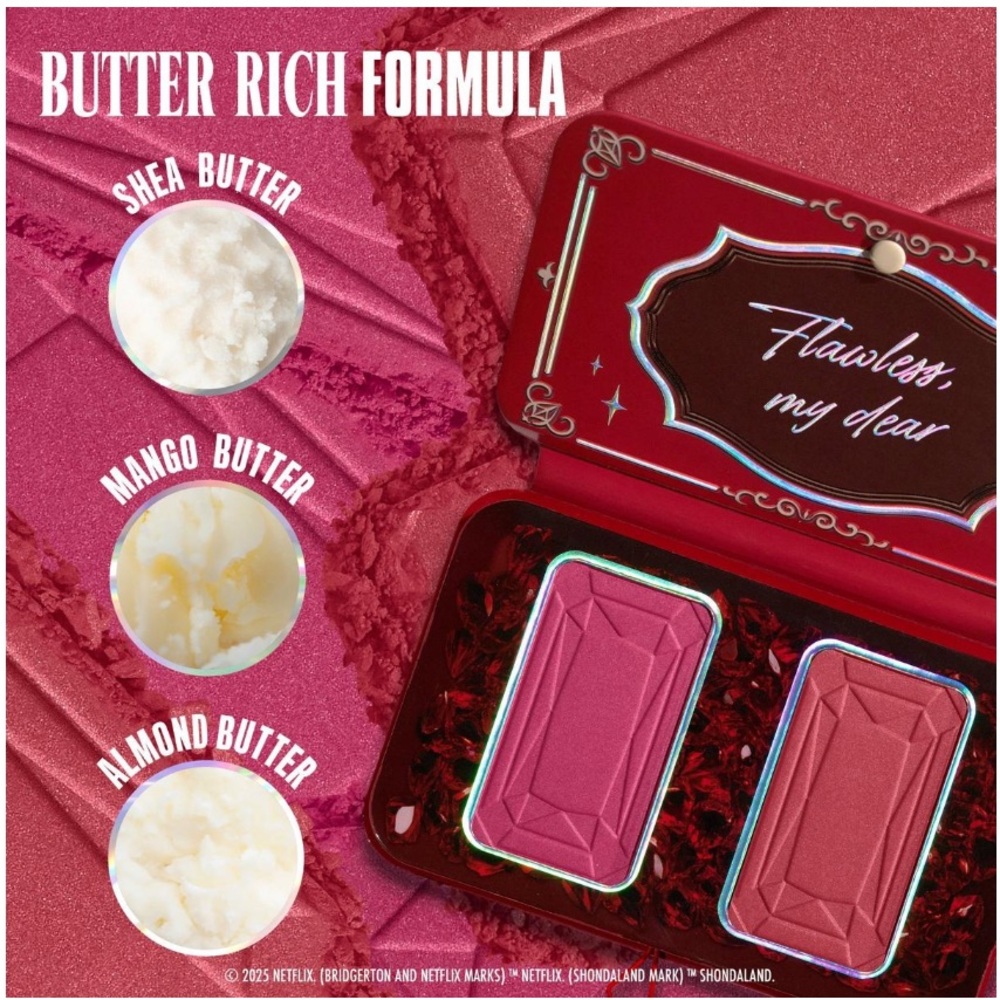 NYX Bridgerton Buttermelt Royal Blush Duo “The Queen” - Picture 6 of 8